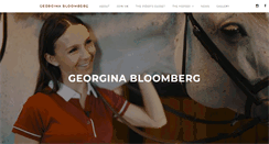 Desktop Screenshot of georginabloomberg.com